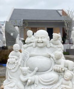 tượng đá Phật Di Lặc ngũ phúc