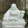 tượng phật di lặc ngồi bằng đá