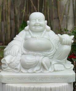 tượng phật di lặc ngồi bằng đá
