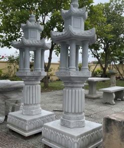 Cây Chân Đèn Đá Trắng